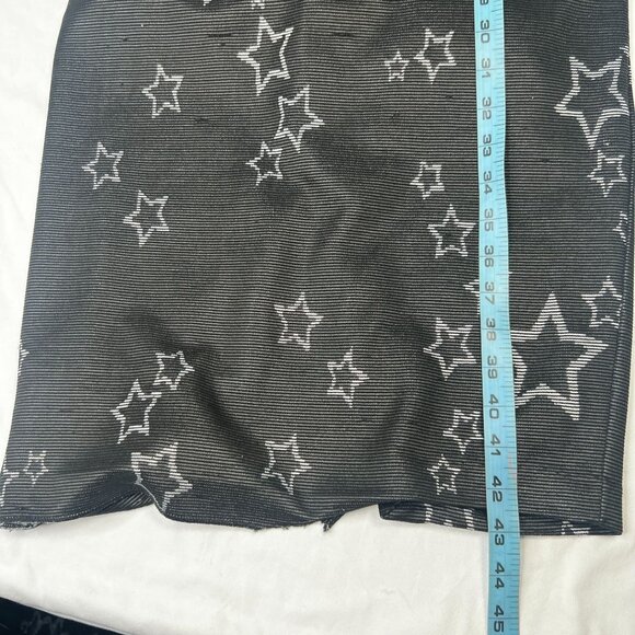 By johnny. Australia Star Scatter Slip Dress Midi Stretch Black US 6 - Picture 6 of 16